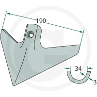 GRANIT Redlica opielacza 1801.01019786 - Sklep PoltechParts