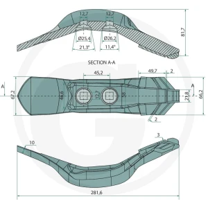 GRANIT Heavy Duty Lemiesz 11141151