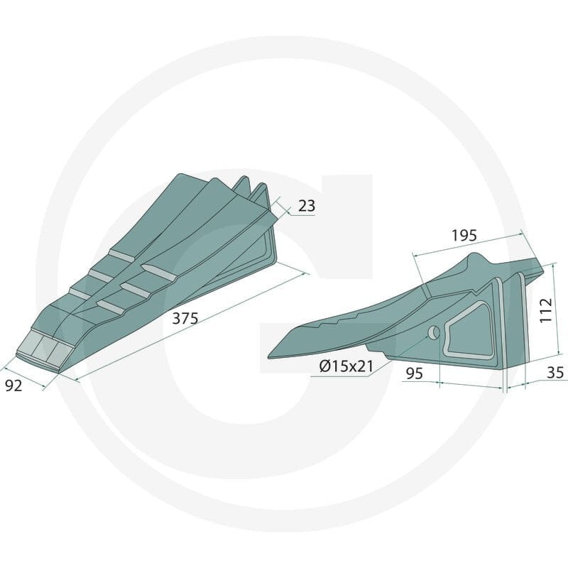 GRANIT Heavy Duty Redlica głębosza 1793200000 - Sklep PoltechParts