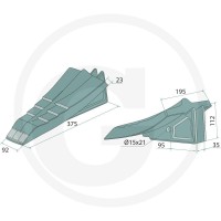 GRANIT Heavy Duty Redlica głębosza 1793200000 - Sklep PoltechParts
