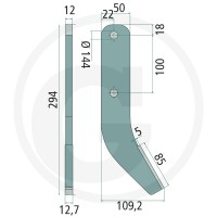 GRANIT ENDURANCE CARBIDE Hak glebogryzarki 179326667 - Sklep PoltechParts