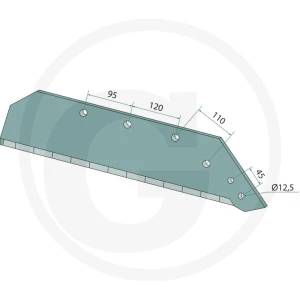 GRANIT Heavy Duty Lemiesz z wymiennym dziobem 179340005