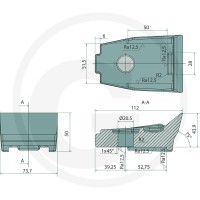 GRANIT ENDURANCE CARBIDE Ostrze narzędziowe 32272073 - Sklep PoltechParts