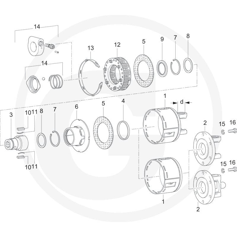 Walterscheid Piasta 395170020 - Sklep PoltechParts