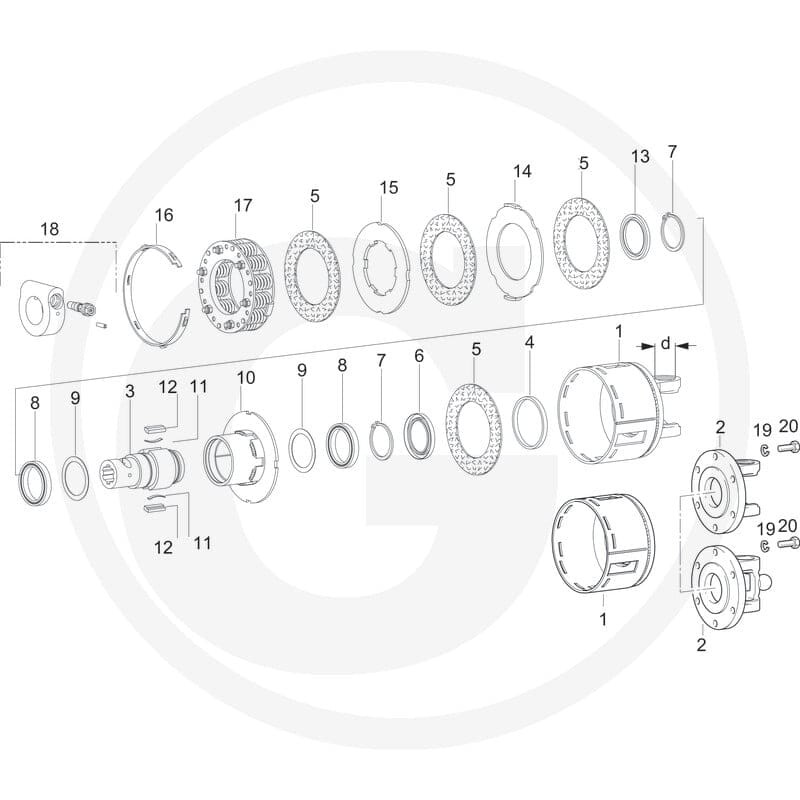 Walterscheid Piasta 395179370 - Sklep PoltechParts