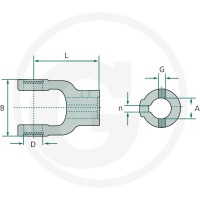 Walterscheid Widełki piasty 395195901 - Sklep PoltechParts