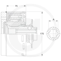 Walterscheid Sprzęgło cierne 395178061 - Sklep PoltechParts