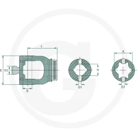 Walterscheid Widełki wpustowe 395193787 - Sklep PoltechParts