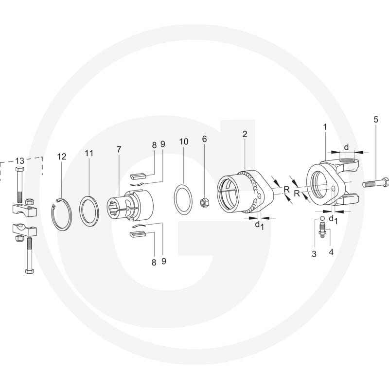 Walterscheid Widełki 395169758 - Sklep PoltechParts