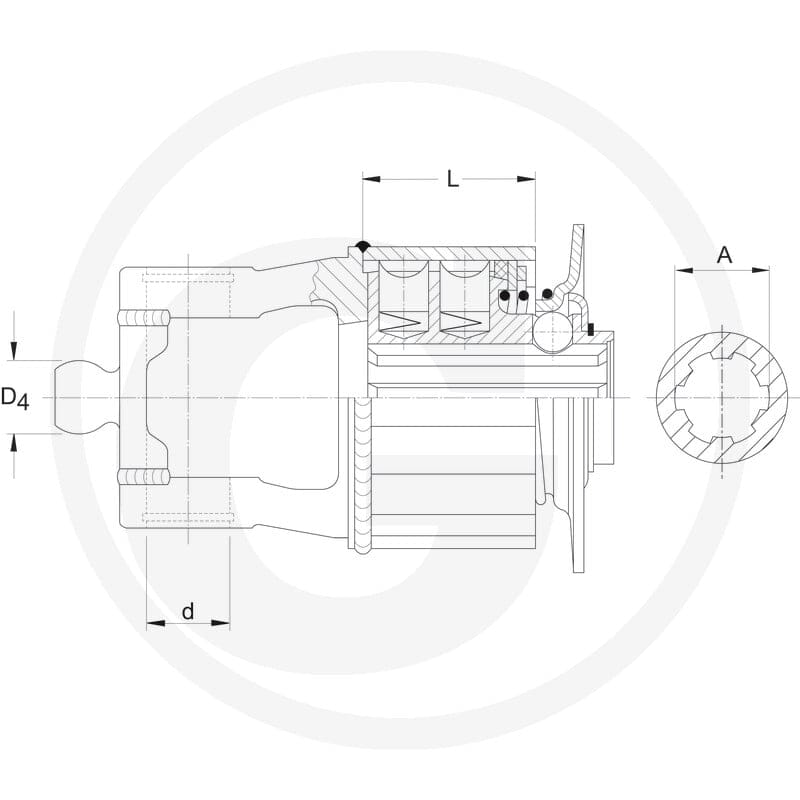 Walterscheid Grzechotka gwiaździsta 395174787 - Sklep PoltechParts