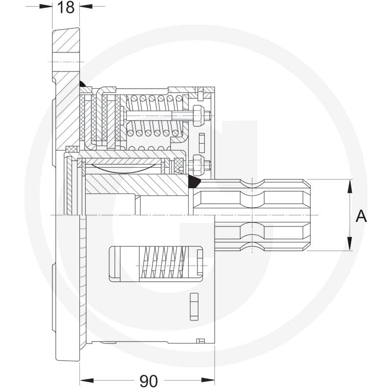 Walterscheid Sprzęgło cierne 395194787 - Sklep PoltechParts