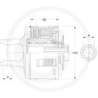 Walterscheid Sprzęgło cierne 395199103 - Sklep PoltechParts