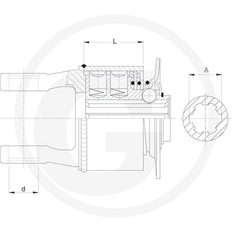 Walterscheid Grzechotka gwiaździsta 395165111 - Sklep PoltechParts