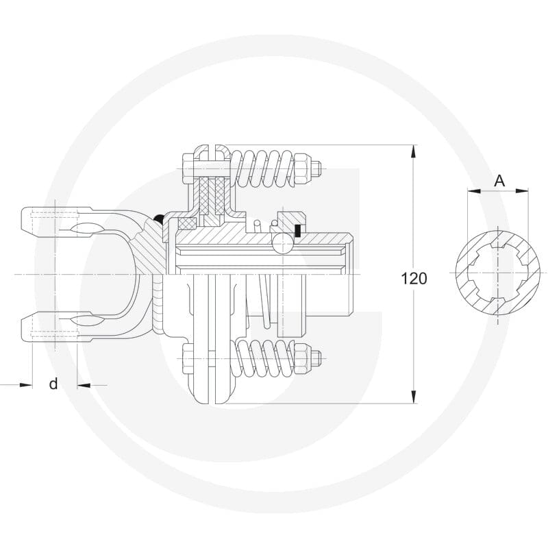 Walterscheid Sprzęgło cierne 395191346 - Sklep PoltechParts