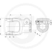 Walterscheid Widełki przyłączeniowe 395194064 - Sklep PoltechParts