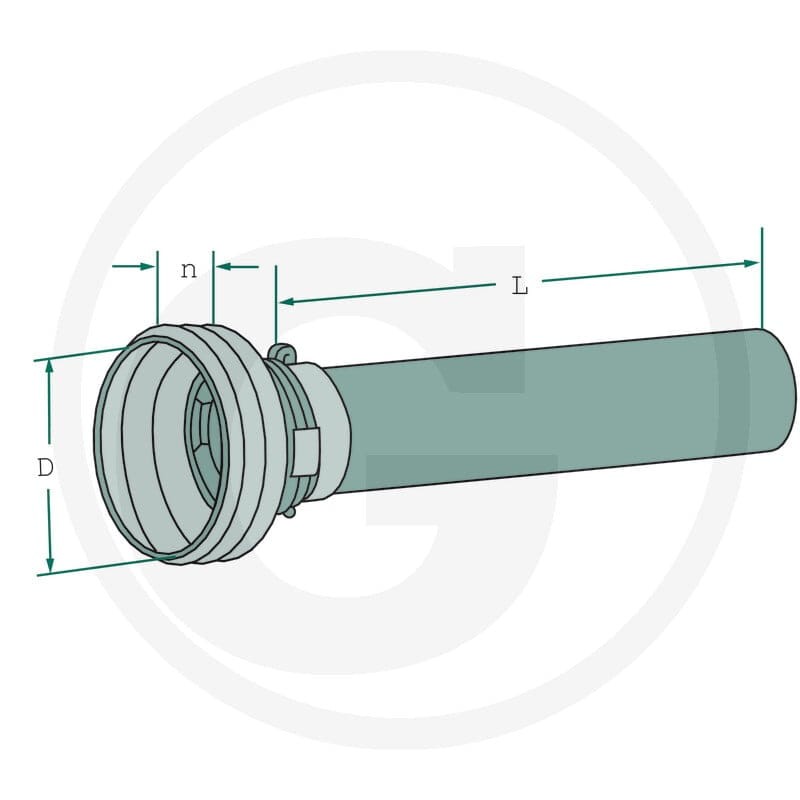 Walterscheid Połowa osłony wału 395180220 - Sklep PoltechParts