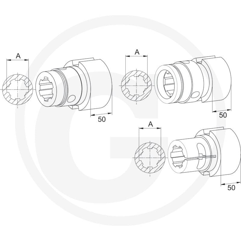 Walterscheid Piasta 395197393 - Sklep PoltechParts