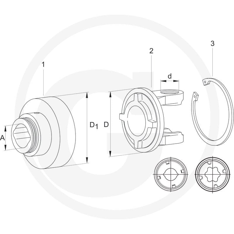 Walterscheid Piasta IFM/L 395139918