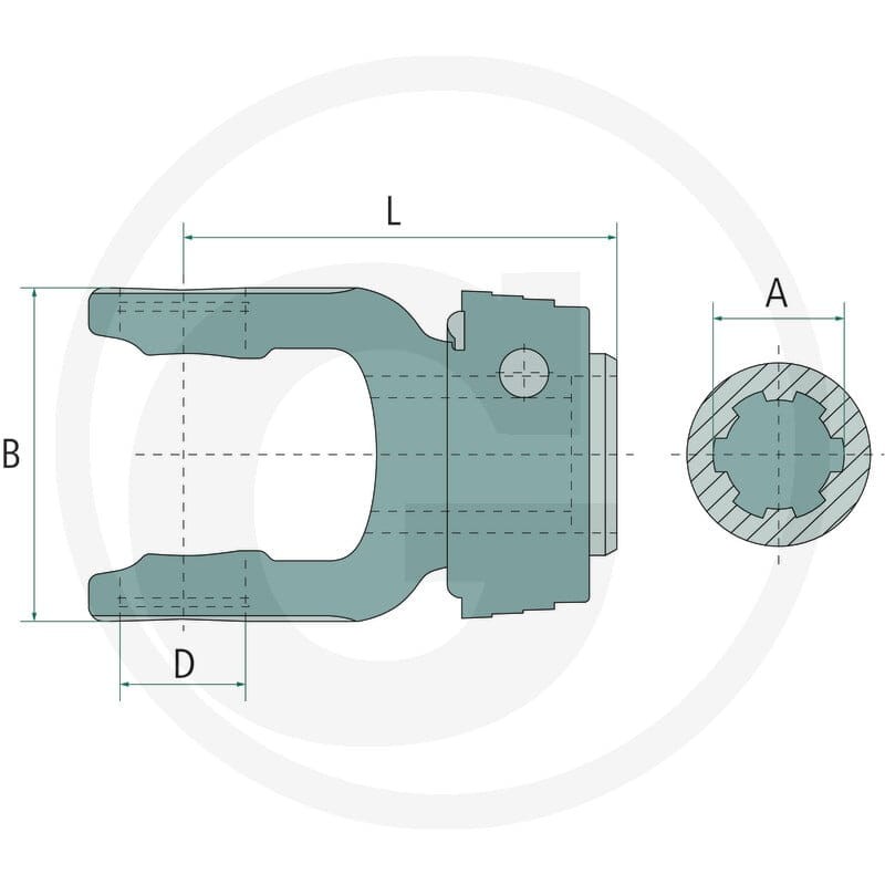 Walterscheid Widełki AS 395133844 - Sklep PoltechParts