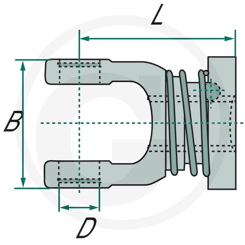 Walterscheid Widełki AS 395134746 - Sklep PoltechParts