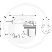 Walterscheid Widełki wciskowe 395136978 - Sklep PoltechParts