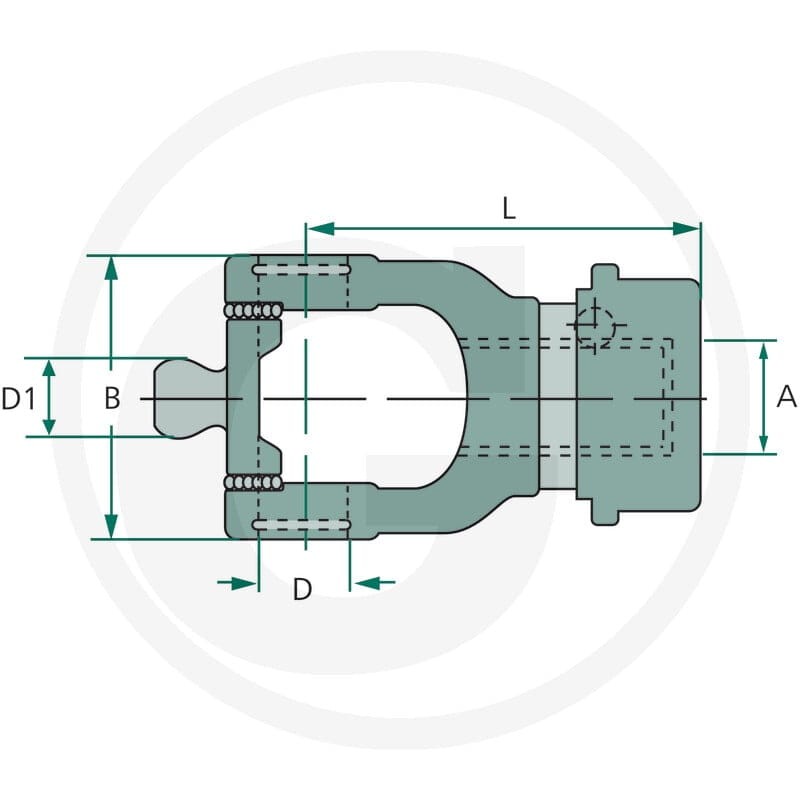 Walterscheid Widełki AS 395135315 - Sklep PoltechParts
