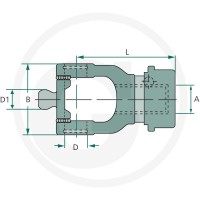 Walterscheid Widełki AS 395134550 - Sklep PoltechParts