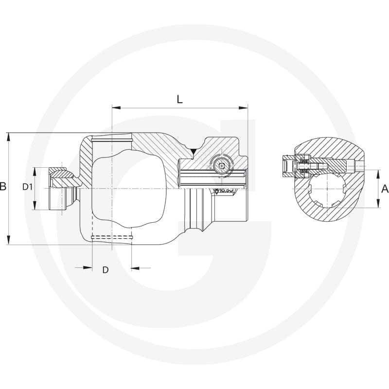 Walterscheid Widełki przyłączeniowe 395134657 - Sklep PoltechParts
