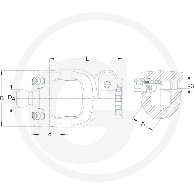 Walterscheid Widełki 395135318 - Sklep PoltechParts