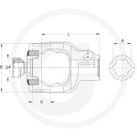 Walterscheid Widełki przyłączeniowe 395136968 - Sklep PoltechParts
