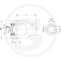Walterscheid Widełki piasty 395134728 - Sklep PoltechParts