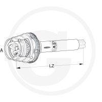 Walterscheid Połowa wału przegubowego 395113197 - Sklep PoltechParts