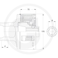 Walterscheid Sprzęgło cierne 395112476 - Sklep PoltechParts