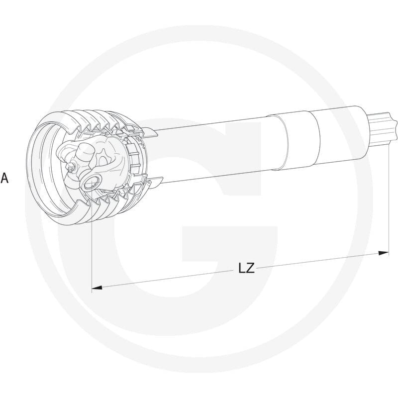 Walterscheid Połowa wału przegubowego 395113268 - Sklep PoltechParts