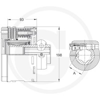 Walterscheid Sprzęgło cierne 395112193 - Sklep PoltechParts