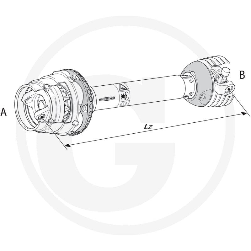 Walterscheid Wał przegubowy 395113262 - Sklep PoltechParts