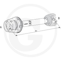 Walterscheid Wał przegubowy 395113262 - Sklep PoltechParts