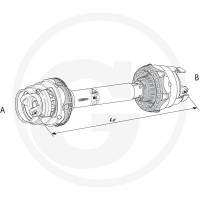 Walterscheid Wał przegubowy 395113265 - Sklep PoltechParts