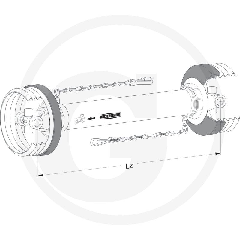 Walterscheid Wał przegubowy 395113133 - Sklep PoltechParts