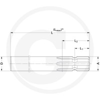 Walterscheid Wałek przyłączeniowy 395111069 - Sklep PoltechParts