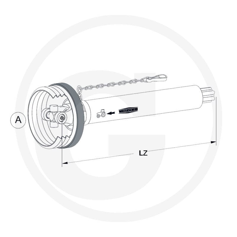 Walterscheid Połowa wału przegubowego 395113181 - Sklep PoltechParts