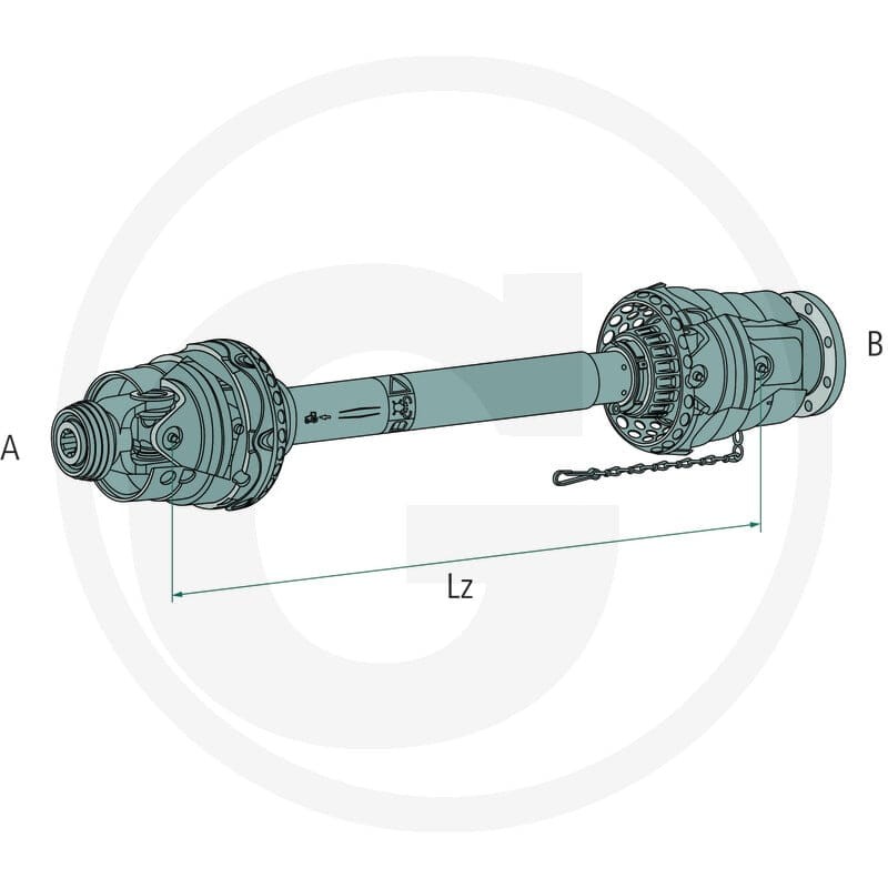 Walterscheid Wał przegubowy 395113536 - Sklep PoltechParts