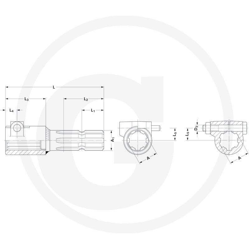 Walterscheid Przedłużka 395114161 - Sklep PoltechParts