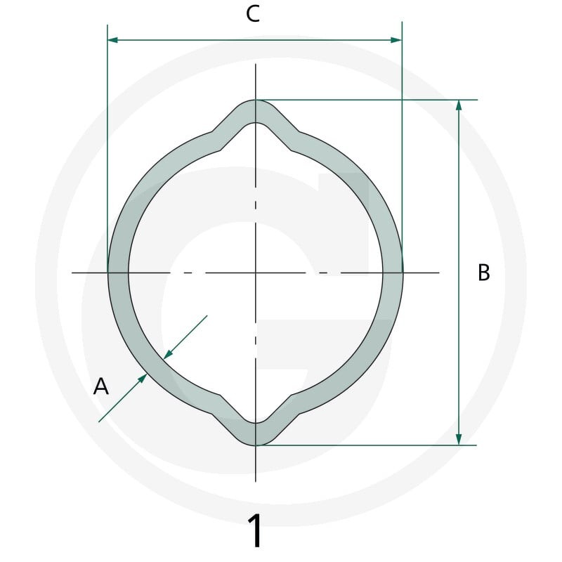Walterscheid Rura profilowa 395046660 - Sklep PoltechParts