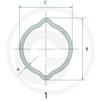 Walterscheid Rura profilowa 395046660 - Sklep PoltechParts