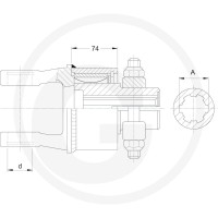 Walterscheid Sprzęgło jednokierunkowe 395109769 - Sklep PoltechParts
