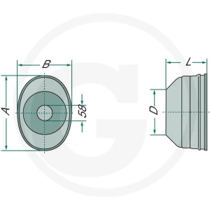 Walterscheid Osłona przegubu 395043668