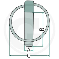 Walterscheid Zawleczka zatrzaskowa 395095409 - Sklep PoltechParts