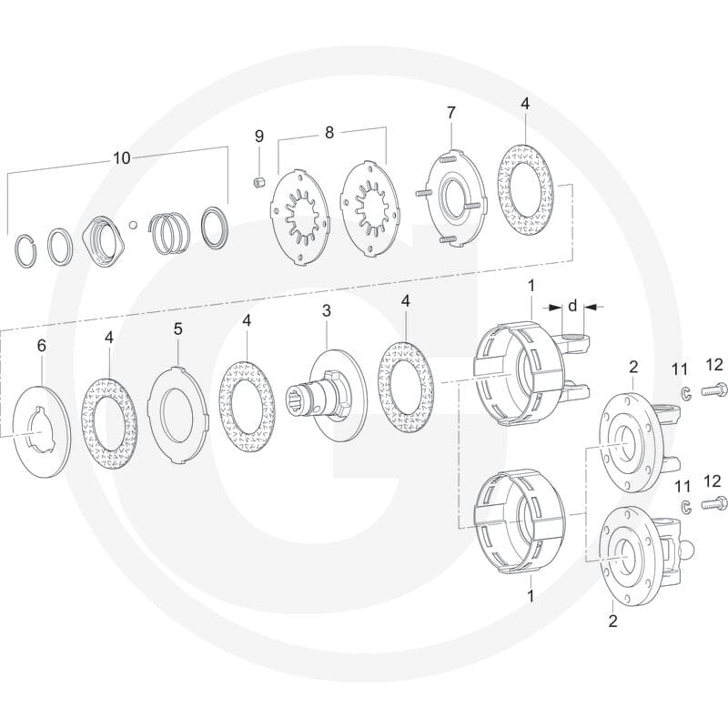 Walterscheid Tarcza zabieraka 395042454 - Sklep PoltechParts
