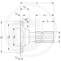 Walterscheid Czop kołnierzowy 395044897 - Sklep PoltechParts